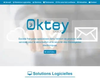 Oktey.com(Sécurité email) Screenshot