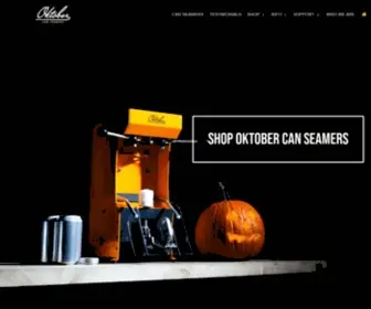 Oktoberdesign.com(Can Seamers For The Beverage Industry) Screenshot