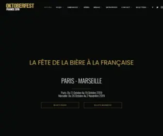 Oktoberfestfrance.fr(Accueil) Screenshot