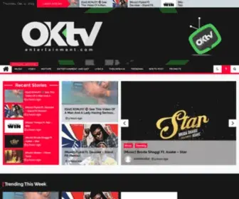 Oktventertainment.com(Oktv Entertainment) Screenshot