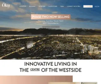 Okuliving.com(INNOVATIVE LIVING IN THE CENTRE OF THE WESTSIDE) Screenshot