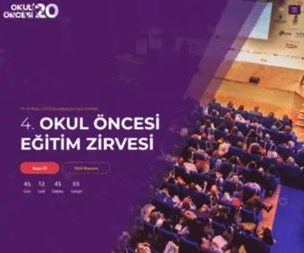OkuloncesiegitimZirvesi.com(Okul Öncesi Eğitim Zirvesi) Screenshot