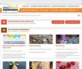 Okuloncesikaynak.com(Okul Öncesi Forum Okul Öncesi Etkinlikleri) Screenshot