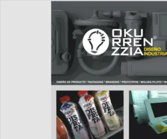 Okurrenzzia.com(DISEÑO INDUSTRIAL) Screenshot