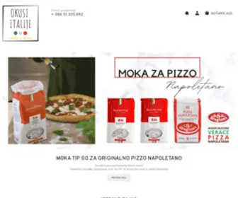 Okusiitalije.si(Gourmet shop OKUSI ITALIJE) Screenshot