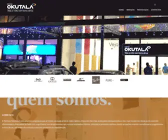 Okutala.co.ao(Ópticas Okutala) Screenshot