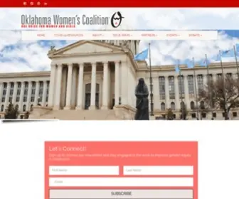 OKWC.org(One Voice for Women & Girls) Screenshot