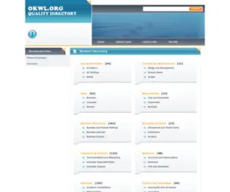 OKWL.org(Okwl Free Directory) Screenshot