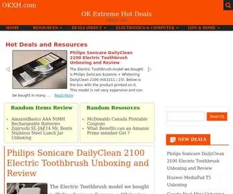 OKXH.com(OK Extreme Hot Deals) Screenshot