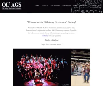 OL-Ags.com(Old Army Gentlemen's Society) Screenshot