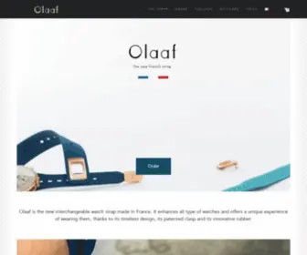 Olaaf.fr(Le nouveau bracelet de montre français) Screenshot