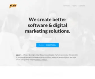 Olab.com.au(Custom Software Development Sydney Melbourne Brisbane Australia) Screenshot