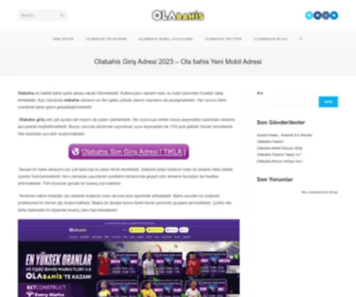 Olabahisgir.com(Olabahisgir) Screenshot