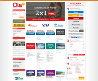 Ola.com.ar(Mayorista de turismo) Screenshot
