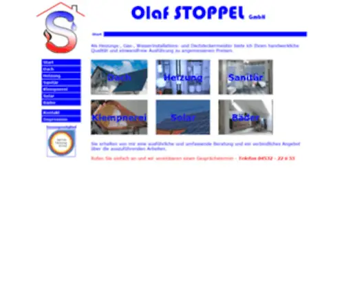 Olafstoppel.de(Olaf Stoppel Bargteheide/Index) Screenshot