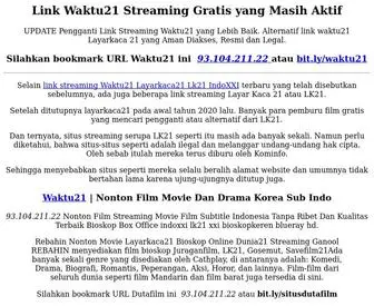 Olagaminc.com(Link Waktu21 Streaming Gratis yang Masih Aktif) Screenshot