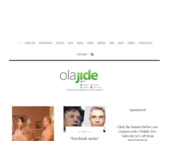 Olajide.tv(NIGERIA NEWS) Screenshot