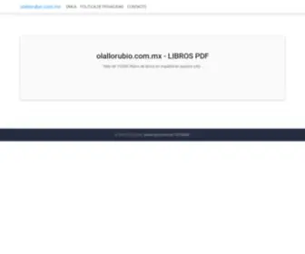 Olallorubio.com.mx(Download PDF) Screenshot