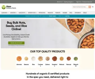 Olamediblenuts.com(Bulk Nuts) Screenshot