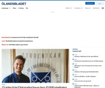 Olandsbladet.se(Ölandsbladet) Screenshot