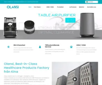 Olansise.com(Olansi Air Purifier) Screenshot