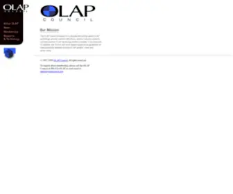 Olapcouncil.org(The OLAP Council) Screenshot