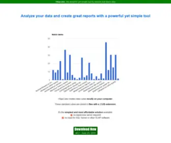 Olapcube.com(Olap Cube and Reporting for PostgreSQL) Screenshot