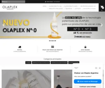 Olaplex.com.ar(Tienda Online de OLAPLEX) Screenshot