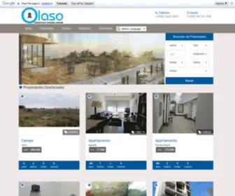 Olaso.com.uy(Olaso Negocios Inmobiliarios) Screenshot