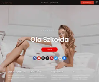 Olaszkolda.com(Ola Szkołda) Screenshot