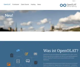 Olat.com(Lernplattform OpenOLAT) Screenshot