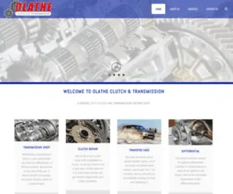 Olatheclutchandtransmissionkc.com(Olathe Clutch & Transmission) Screenshot