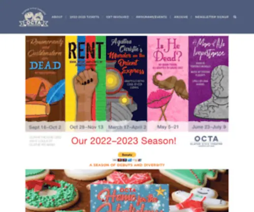 Olathetheatre.org(Olathe Civic Theatre Association) Screenshot