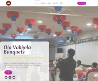 Olavakkola.com(Ola Vakkola Banquets) Screenshot