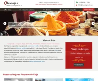 Olaviajes.com(Agencia, Viajes, Paquetes, Itinerario) Screenshot