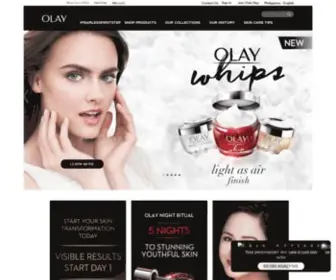 Olay.com.ph(Skin Care Products and Tips) Screenshot