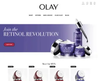 Olay.com.sg(Skincare Products) Screenshot