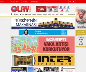 Olaymedya.com(Son Dakika Gaziantep Haberleri) Screenshot
