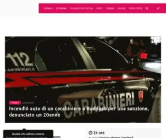 Olbianotizie.it(Olbia Notizie giornale quotidiano online Sardegna) Screenshot