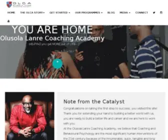 Olcang.com(I am proud and indeed grateful to be called The Catalyst. Coaching in my opinion) Screenshot
