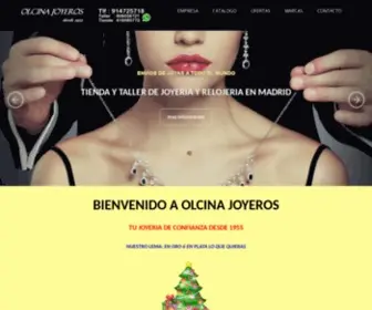 Olcinajoyeros.com(Joyeria Madrid) Screenshot