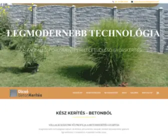 Olcso-Betonkerites.hu(Olcsó) Screenshot