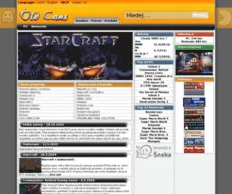 OLD-Cans.com(Old games) Screenshot