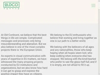 OLD-Continent.eu(European, sustainable and creative) Screenshot