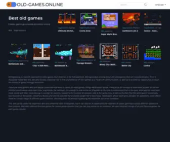 OLD-Games.online(OLD Games online) Screenshot