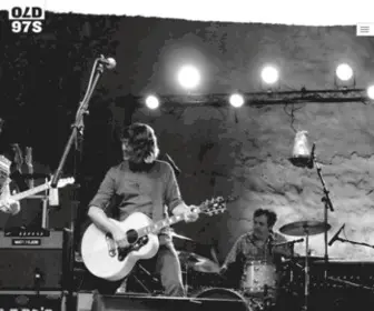 OLD97S.com(OLD 97's // The Official Website of the Legendary Old 97's) Screenshot