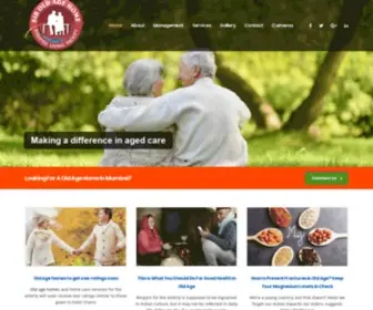 Oldageseva.com(Vrudhashram in Mumbai) Screenshot