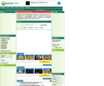 Oldal.info(KezdĹlap) Screenshot