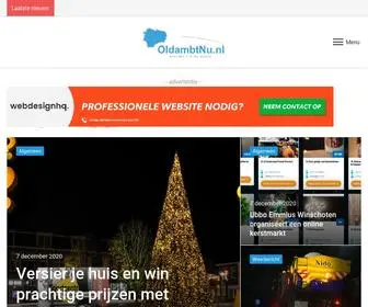 Oldambtnu.nl(Laatste nieuws uit de regio Oldambt) Screenshot