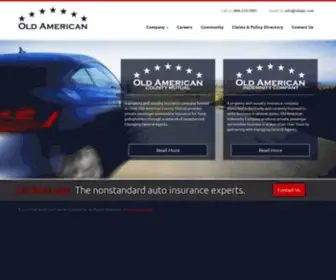 Oldamericangroup.com(Leading Nonstandard Auto Insurance) Screenshot